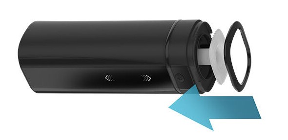 KIIROO ONYX + Teledildonický masturbátor s texturou kůže